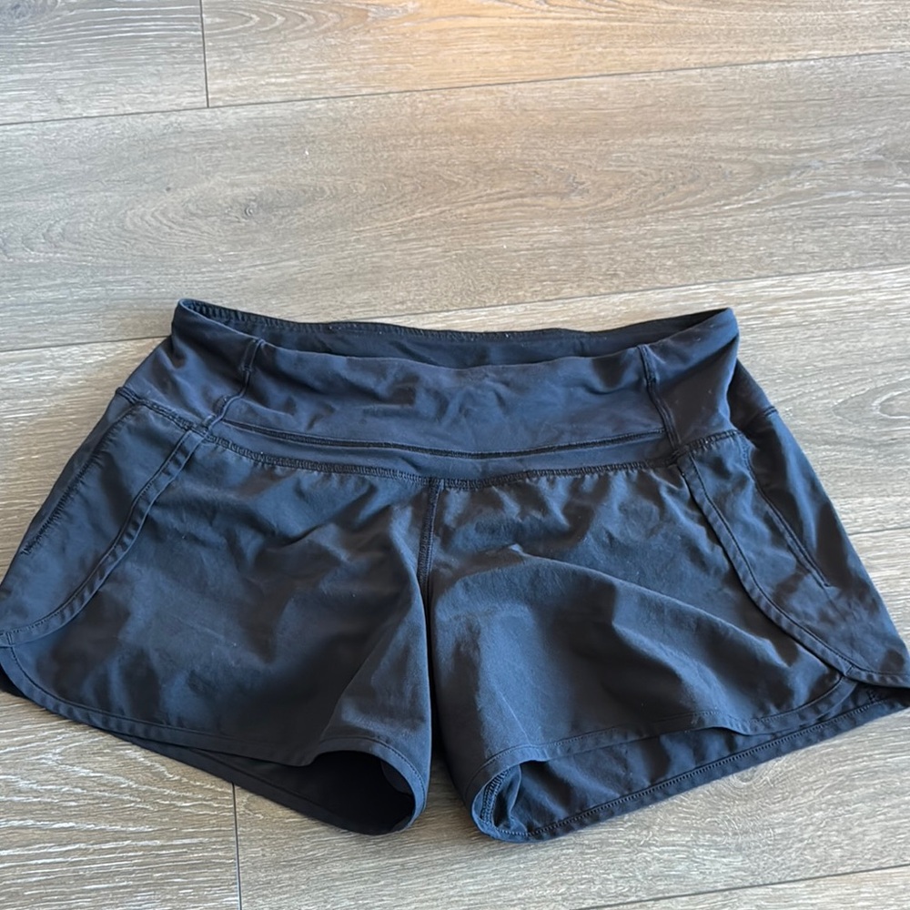 Lululemon Athletica Black Athletic Shorts
